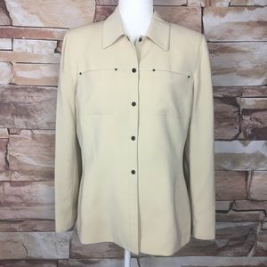 Tahari ASL | Cream Blazer